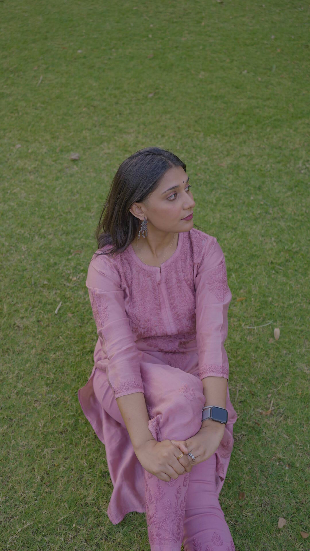 CHANDERI STRAIGHT KURTA