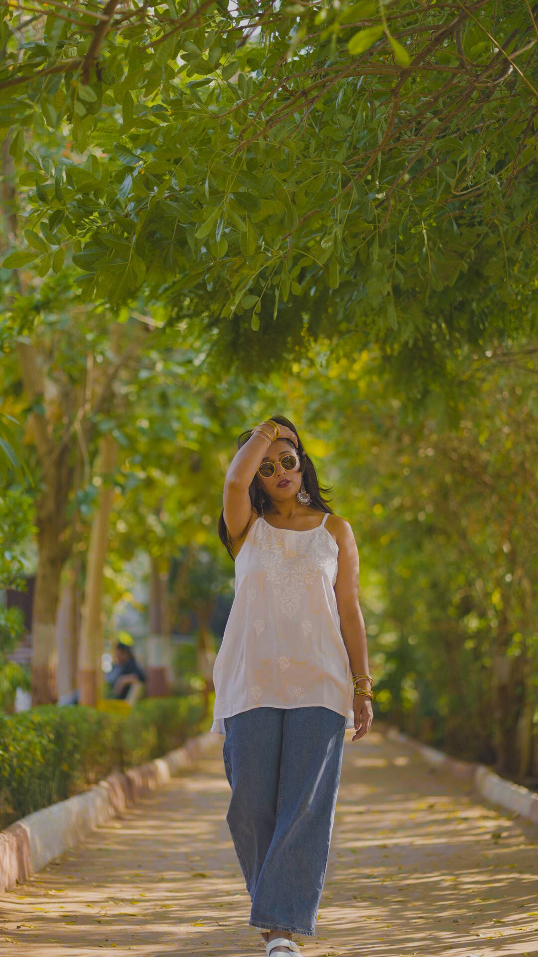 SHAILEE SLEEVELESS SHORT KURTA