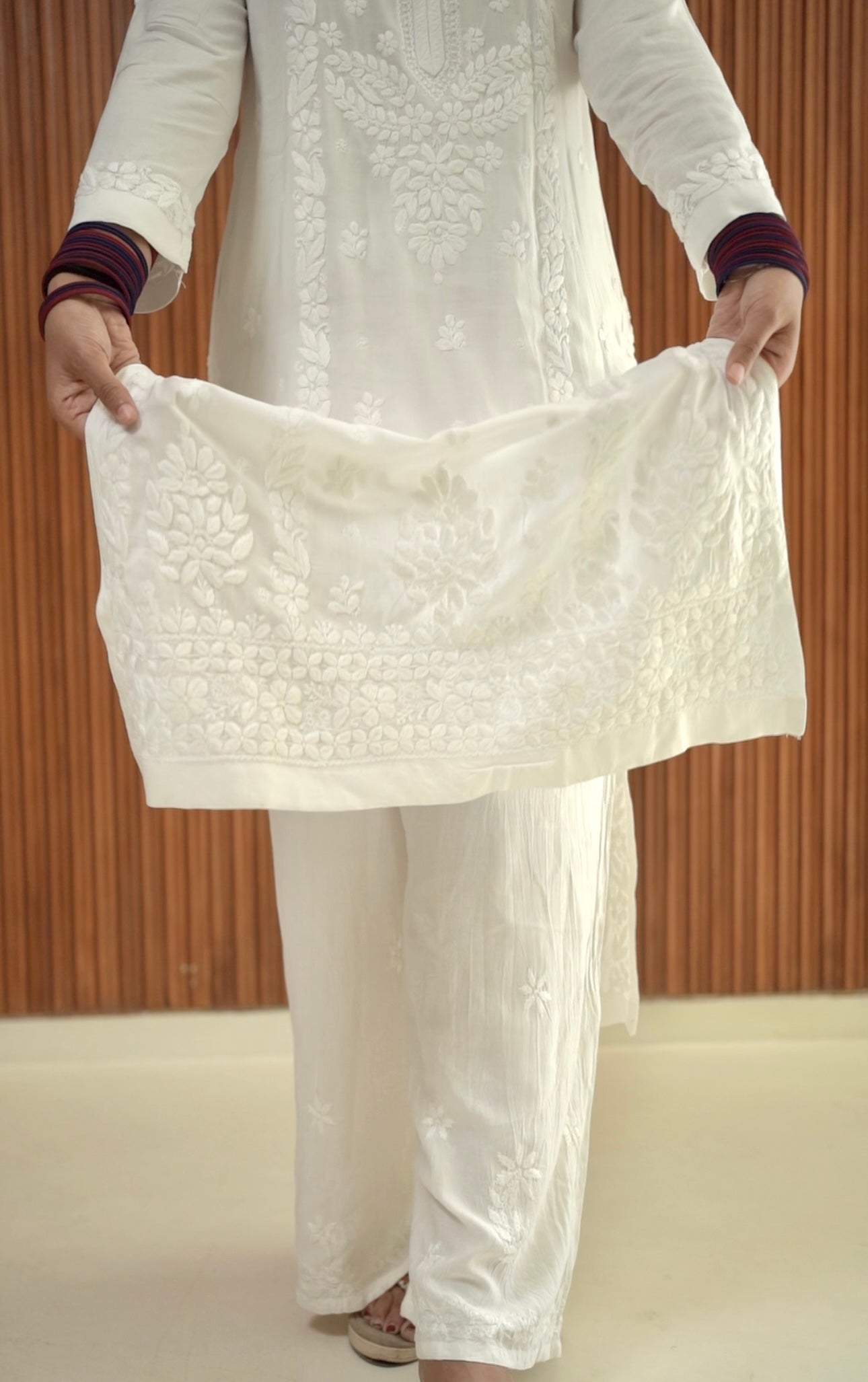 CHIKANKARI PLAZZO