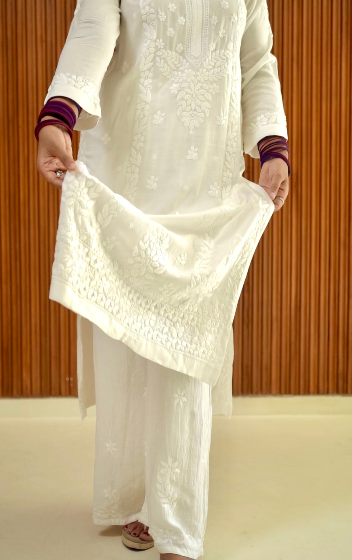 CHIKANKARI PLAZZO