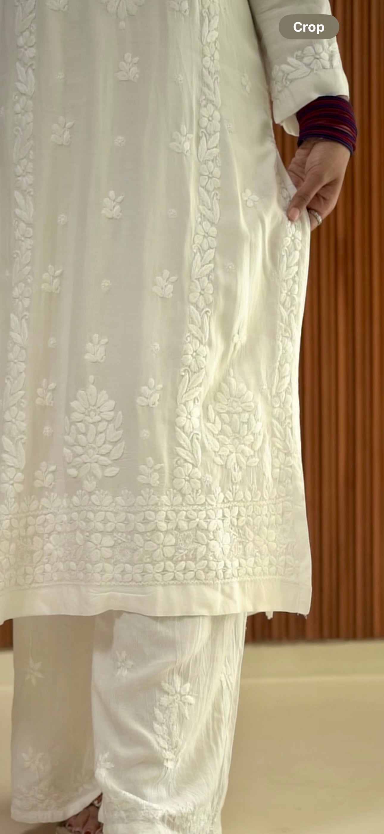 CHIKANKARI PLAZZO