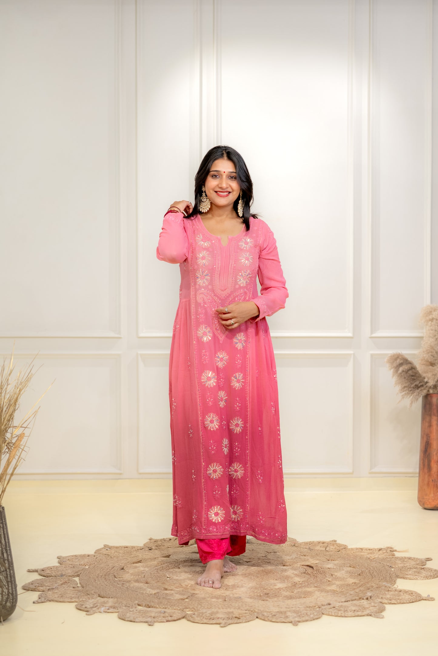 Geoergette Pearl Ombre Kurta