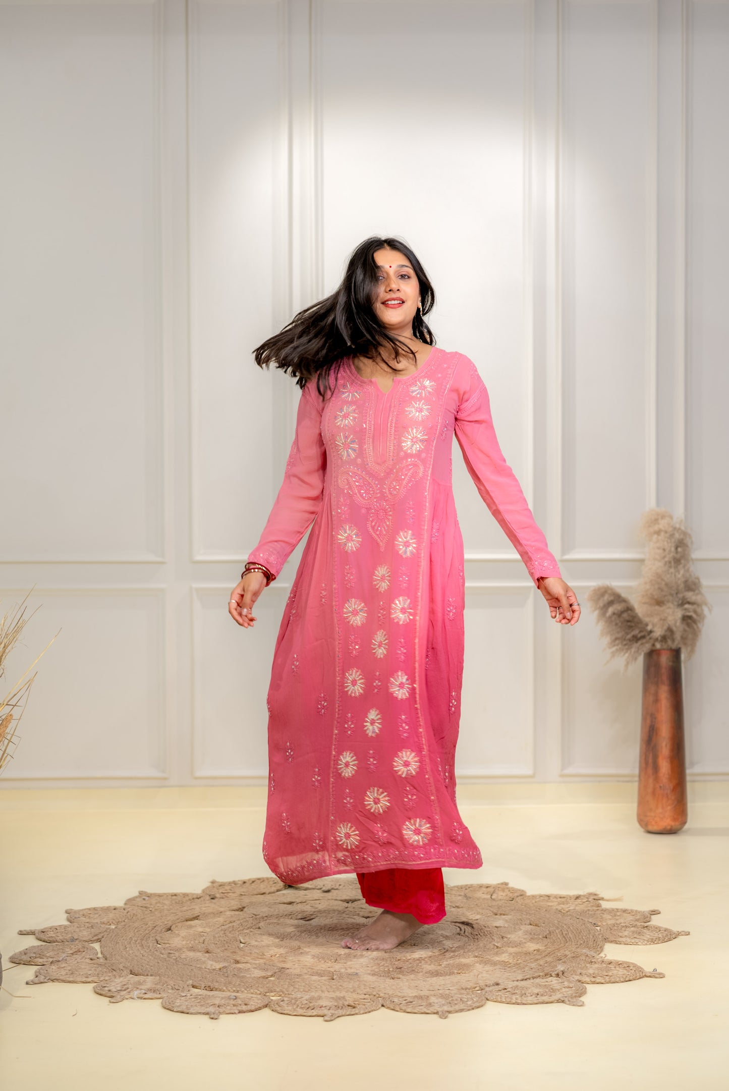 Geoergette Pearl Ombre Kurta